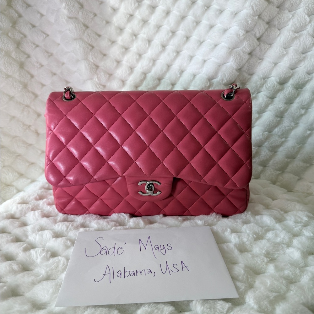 Chanel Pink Quilted Women's Bag
